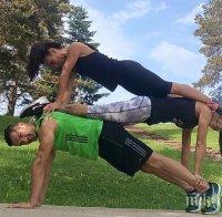 Шаш! Гери и Светлана от „Женени от пръв поглед” яхнаха здрав мъжага (снимки)