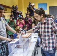 Проблемите на СИРИЗА във властта удариха върху рейтинга на испанската 