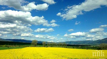 времето остава лятно живакът удря градуса западна българия вали