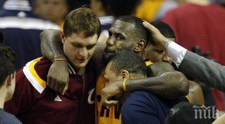 трипъл даблъл джеймс помогна кливланд трета победа