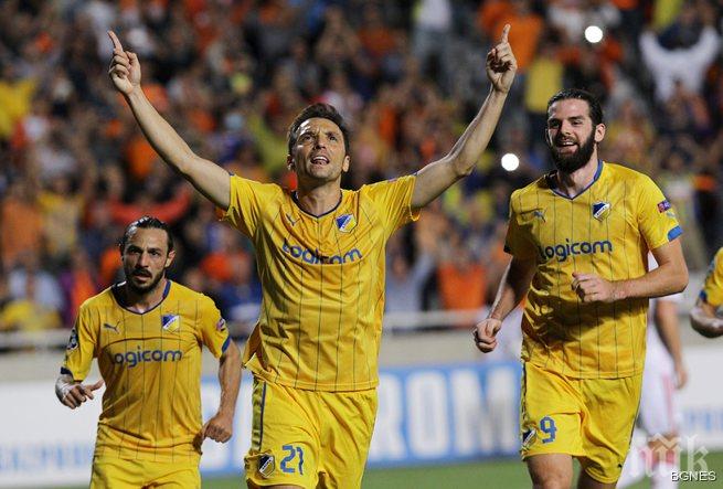 АПОЕЛ за 24-и път е шампион на Кипър