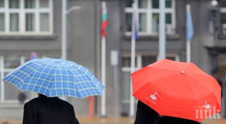 времето остава неустойчиво облаци дъжд