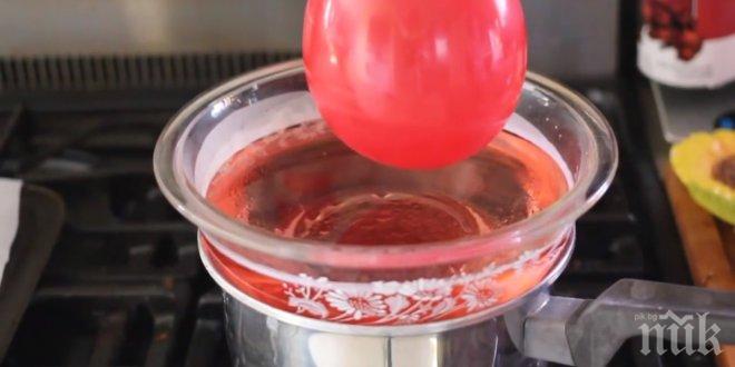 Това, което прави тази жена с разтопен восък и балон, е страхотно!
