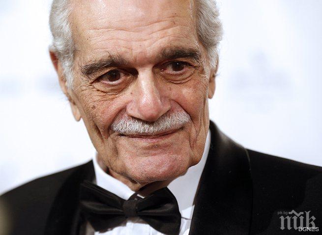 Омар Шариф е болен от Алцхаймер