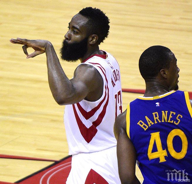 Искрица надежда за Хюстън след първа победа над Голдън Стейт