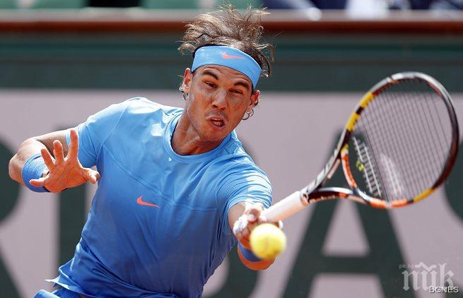 Надал тръгна без проблеми към десетата си титлата на Ролан Гарос