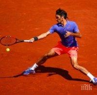 Федерер отново показа нерви, но и класен тенис и се справи с Гранойерс