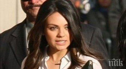 мила кунис скри отново бременна