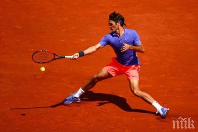 Федерер отново показа нерви, но и класен тенис и се справи с Гранойерс