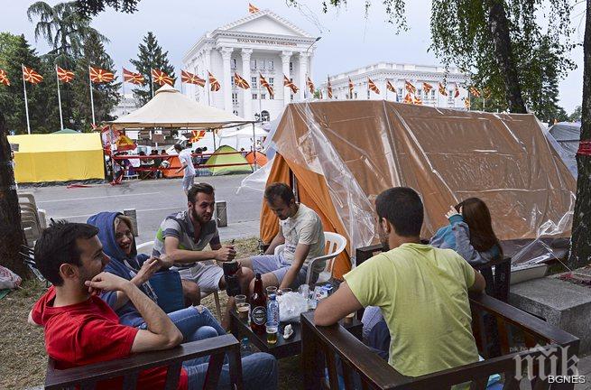 Протестен маратон ще отбележи поредния ден от протестите в Скопие