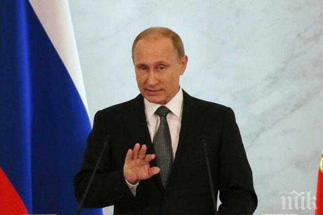 Владимир Путин: Там, където воюва „Ислямска държава“, нямаше тероризъм преди да има вмешателство отвън