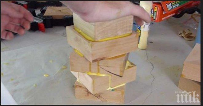 Прилича на купчина дъски, а всъщност е един невероятен подарък! Искам и аз!