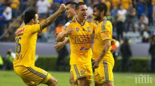 Тигрес се класира за първи път за 1/2-финалите на Копа Либертадорес