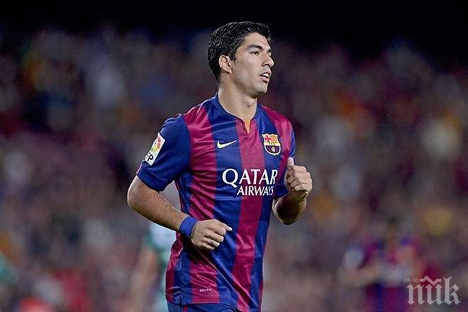 Суарес поднови тренировки, но все още не е преминал нужните прегледи