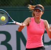 Великолепна Цвети Пиронкова проби за първи път в трети кръг в Париж