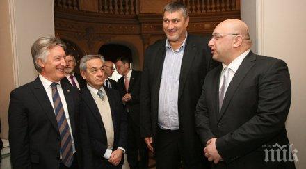 кралев пожела успех националите