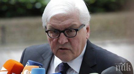 щайнмайер предупреди ситуацията украйна става деликатна