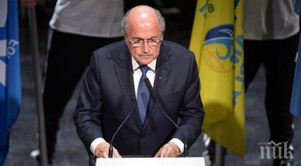 сеп блатер съм виновен корупцията