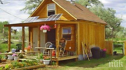 мъж постави невъзможна цел построи уникална къща 4000 лева рамките дни