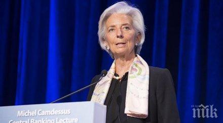 лагард излизането гърция еврозоната възможно