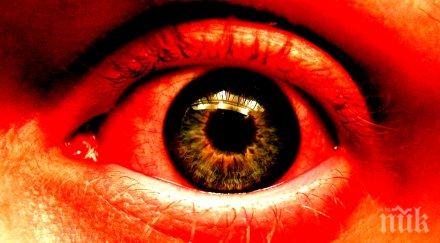 очите сърбят пърхот