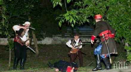 възстановка демонстрация исторически оръжия балчик