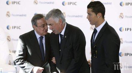 роналдо готов напусне реал заради анчелоти причини