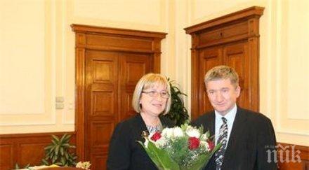 цачева янаки стоилов срещнаха заместник председателя сейма полша йежи вендерлих