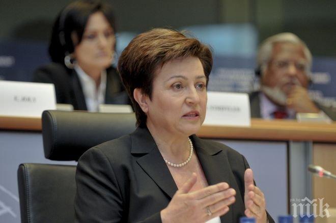 Кристалина Георгиева: Европейският инвестиционен фонд от 315 млрд. евро ще стартира на 1 юли