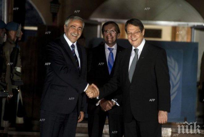 Кипърските преговори пожънаха първия си голям напредък