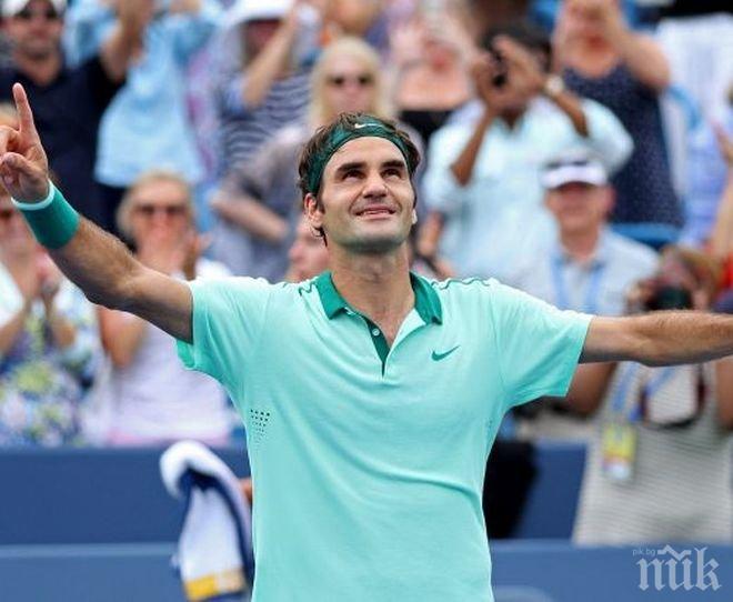 Федерер реши още една лесна задача и вече е осминафиналист на Ролан Гарос
