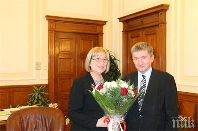 Цачева и Янаки Стоилов се срещнаха със заместник-председателя на Сейма на Полша Йежи Вендерлих