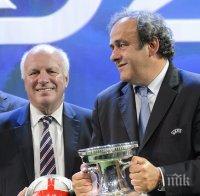 Грег Дайк призова Платини да оглави опозицията срещу Блатер