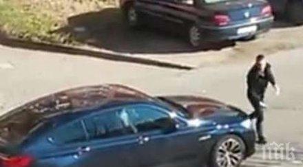 бесен кървав екшън бургас нервен шофьор преби жестоко мъж заради паркомясто