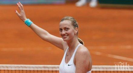 петра квитова класира осминафиналите париж