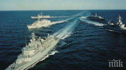 паника черно море американски разрушител вдигна руски изтребители въздуха