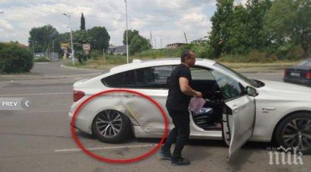 баровец бмв микробус сблъскаха бургаския квартал победа снимки