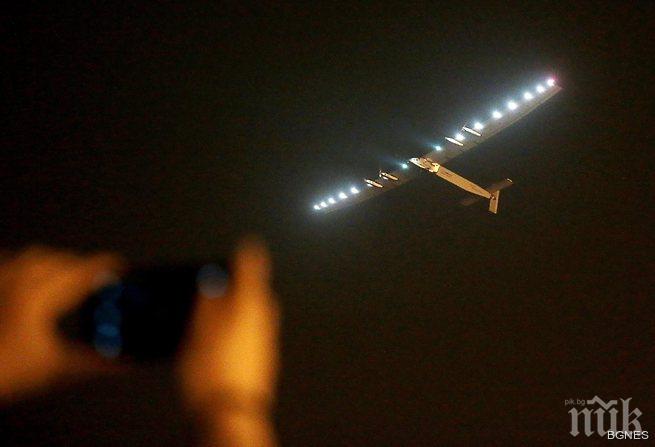 Облаци пречат на слънчевия самолет да продължи към Хаваите