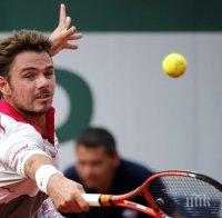 Вавринка смаза Федерер, отива на полуфинал на 