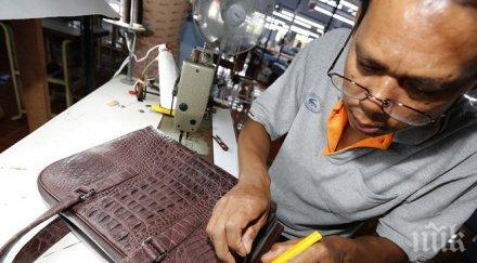 чанта крокодилска кожа продадена 202 000 евро