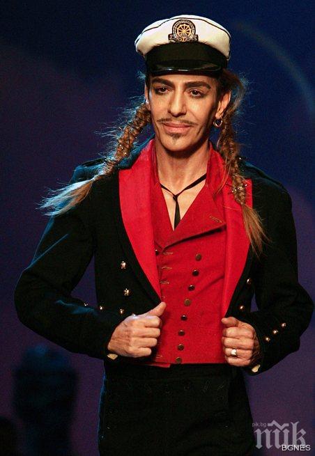 Джон Галиано: Щях да съм мъртъв, ако не бях уволнен от Диор