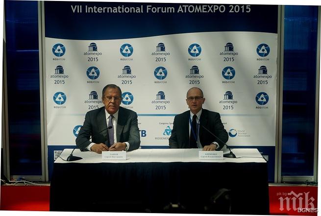 Кириенко и Лавров подписаха споразумение за сътрудничество 