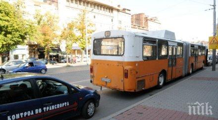 закъсненията градския транспорт столицата минути