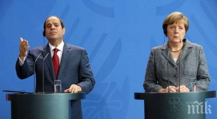 пресконференцията египетския президент берлин завърши скандал