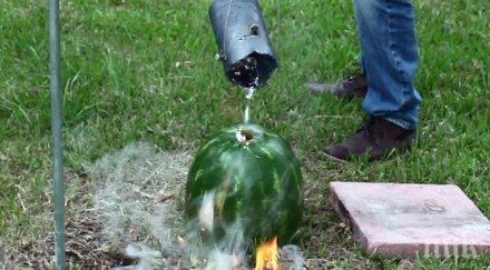 излива разтопен алуминий динята причината нещо ефектно искаш опиташ