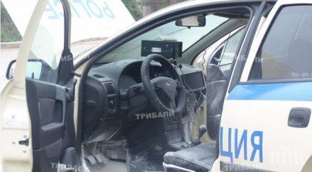 патрулка катастрофира хаинбоаз ранен полицай