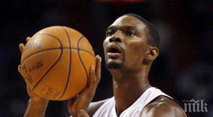 крис бош отново тренира белодробната емболия