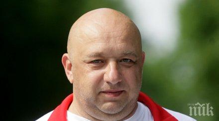 министър кралев наблюдава тренировката националите борба