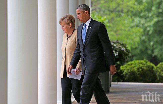 Меркел ще има двустранна среща с Обама на срещата на Г-7