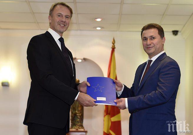 Орав се срещна с Груевски